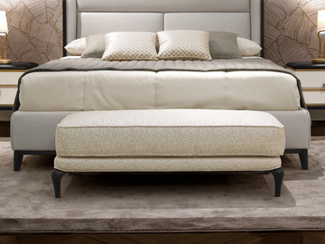 DILAN - Fabric bench by A.R. Arredamenti - view 3
